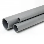 UPVC Pipes National Kham Schedule 80  Size 1 inch Thickness 4.55 mm Gray Colour