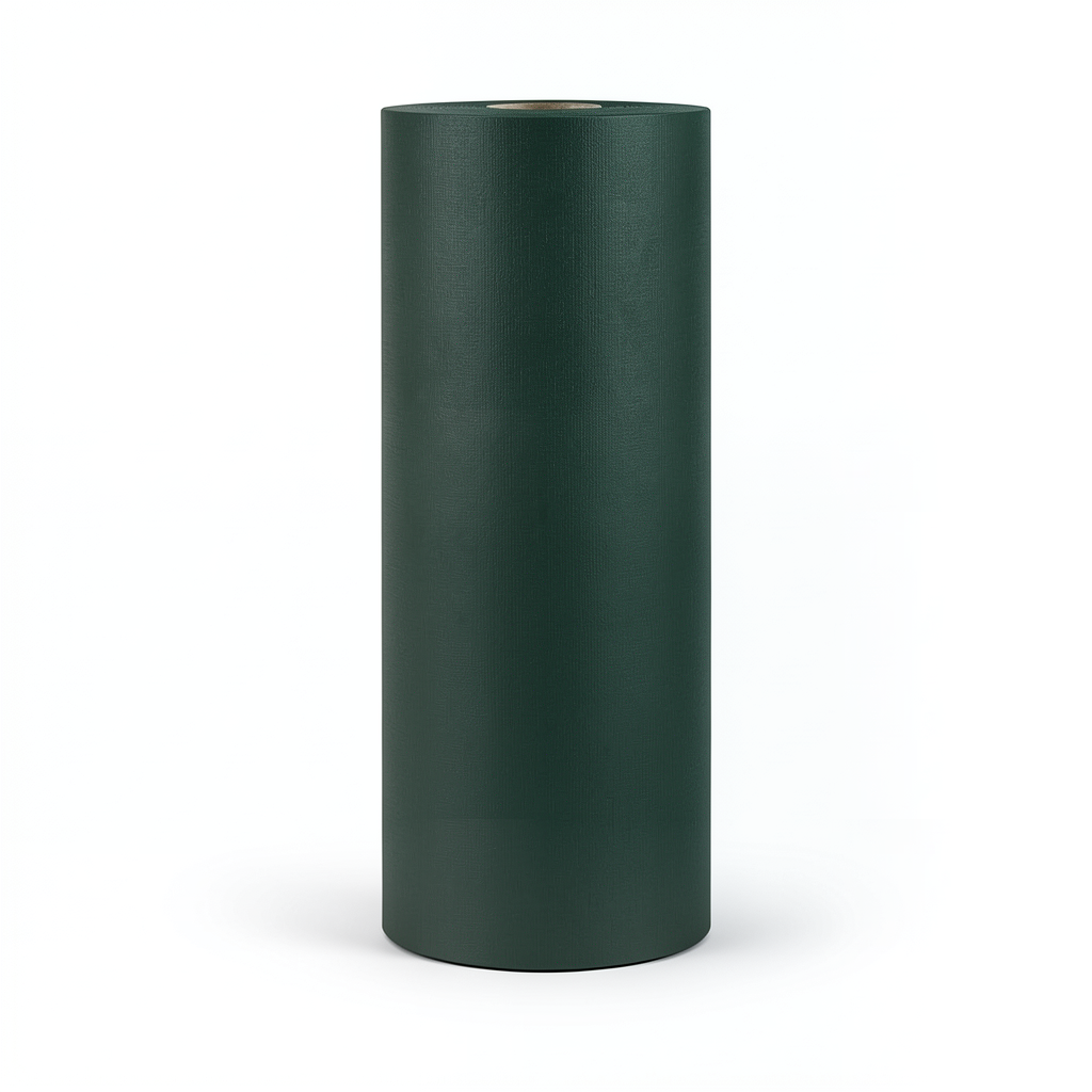 Plain Wallpaper Dark Green 10m x 0.53m, Model 10281-15
