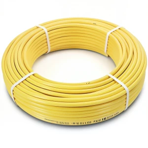 أنابيب HDPE نيبروبلاست PE 100 ضغط 16 بار قطر 90 مم سمك 8.2 مم لون أصفر | نيبروبلاست