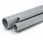 مواسير UPVC الوطني جدول 80  مقاس ½ 2 إنش سمك 7.01 مم لون رمادي