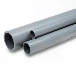 مواسير UPVC الوطني  جدول 80   مقاس 3  إنش سمك 7.62 مم  وزن 2.91 كجم / متر  لون رمادي   
