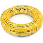 أنابيب HDPE PE 80 ضغط 8 بار قطر خارجي 32 مم سمك 1.9 مم لون أصفر | نيبروبلاست