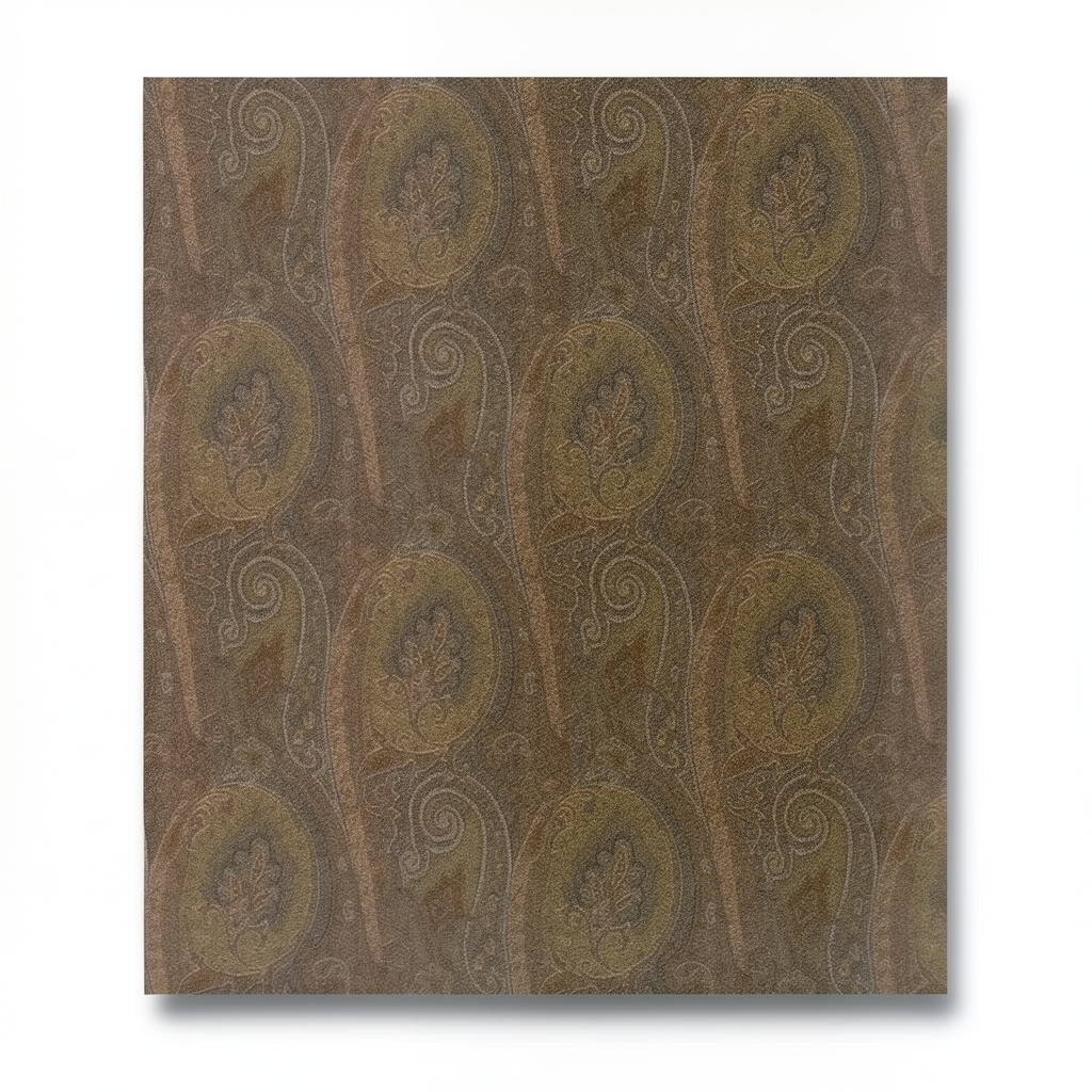 German Wallpaper 10m x 0.73m Brown Color, Model 513936
