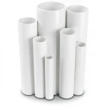 مواسير UPVC مقاس 2 إنش سمك 2.31 مم ضغط 11 بار لون أبيض