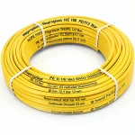 Neproplast HDPE Pipes PE 100 Pressure 12.5 Bar Outside Diameter 63 mm Thickness 4.7 mm Color Yellow