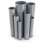 مواسير UPVC ضغط 11 بار مقاس 2 إنش سمك 2.31 مم لون رمادي