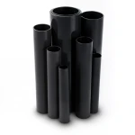 مواسير UPVC مقاس 2 إنش ضغط 11 بار سمك 2.31 مم لون اسود