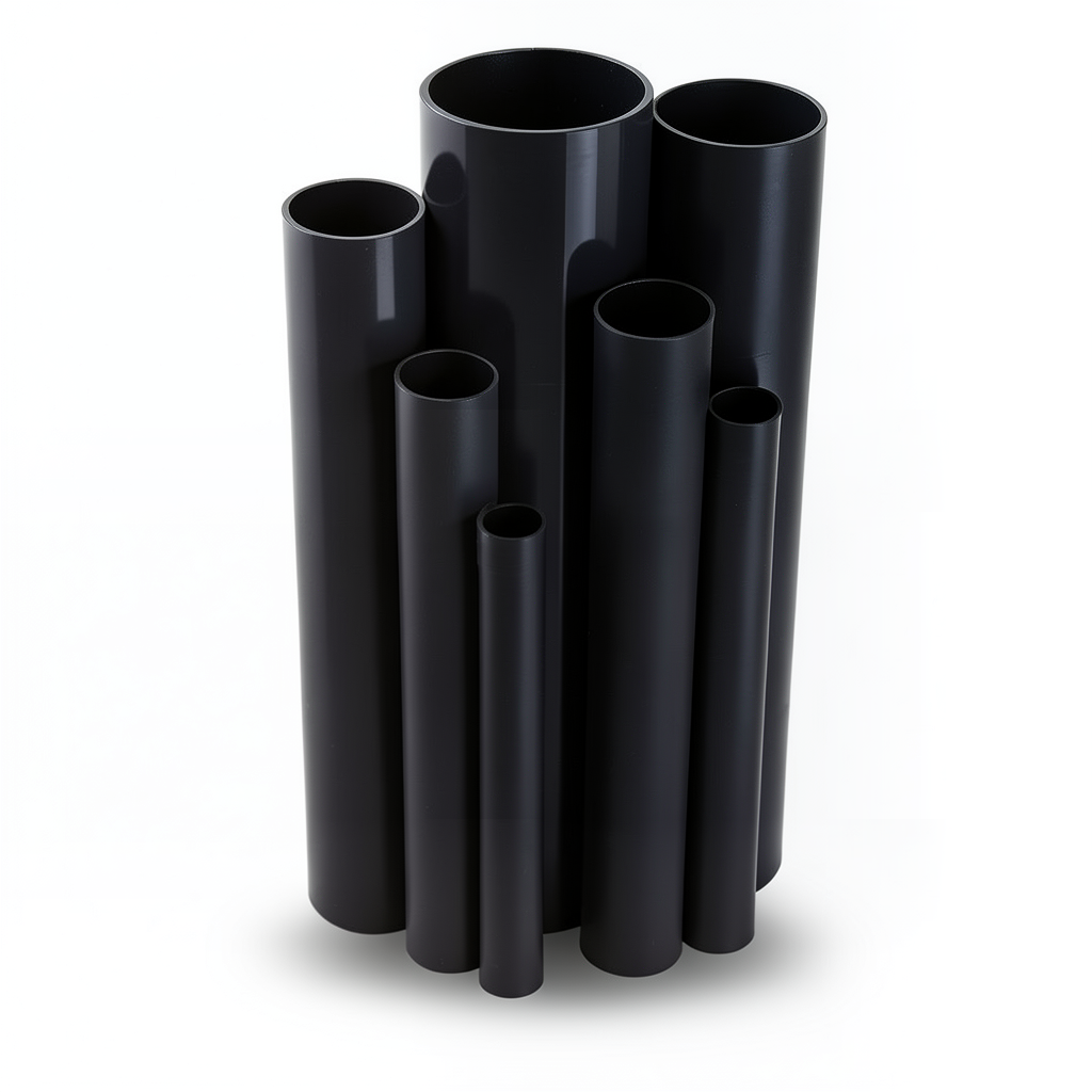 مواسير UPVC مقاس 2 إنش ضغط 11 بار سمك 2.31 مم لون اسود