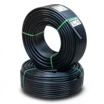 HDPE Pipes PE 80 Pressure 8 Bar Diameter 40 mm Thickness 2.4 mm Black | NEPROPLAST