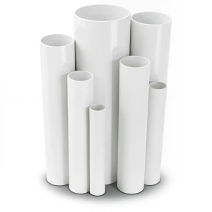 مواسير UPVC ضغط 13.8 بار مقاس 2 إنش سمك 2.87 مم لون أبيض