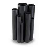 مواسير UPVC مقاس 2 إنش سمك 2.87 مم ضغط 13.8 بار لون اسود