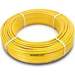 HDPE Pipes PE 100 Pressure 16 Bar Diameter 20 mm Thickness 1.9 mm Yellow | NEPROPLAST