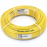 Neproplast HDPE Pipes PE 100 Pressure 12.5 Bar Outside Diameter 110 mm Thickness 8.1 mm Color Yellow