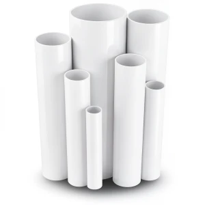 مواسير UPVC مقاس 3 إنش سمك 2.16 مم ضغط 6.9 بار لون أبيض
