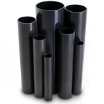 مواسير UPVC مقاس 3 إنش سمك 2.16 مم ضغط 6.9 بار لون اسود