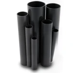 UPVC Pipes 3 Inch Thickness 2.16 mm Pressure 6.9 Bar Black
