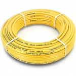 أنابيب HDPE نيبروبلاست PE 100 ضغط 12.5 بار قطر خارجي 125 مم سمك 9.2 مم لون أصفر 
