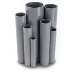 مواسير UPVC ضغط 6.9 بار مقاس 3 إنش سمك 2.16 مم لون رمادي