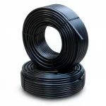 أنابيب HDPE الراجحي PE 100 ضغط 20 بار قطر خارجي 50 مم سمك 5.6 مم لون اسود