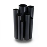 مواسير UPVC ضغط 21.7 بار مقاس 2 إنش سمك 4.47 مم لون أسود