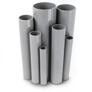 UPVC Pipes 3 Inch Nominal Pressure 8.6 Bar Thickness 2.74 mm Gray