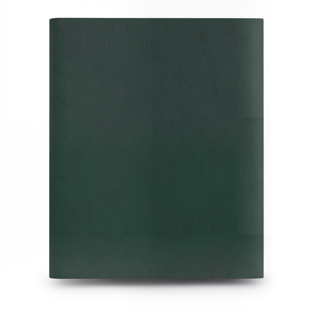 Plain Wallpaper Dark Green 10m x 0.53m, Model 10281-15