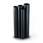 مواسير HDPE نيبروبلاست  PE 100 ضغط 6 بار قطر خارجي 355 مم سمك 12.9 مم لون اسود
