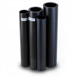 Neproplast  HDPE Pipes PE 100 Pressure 6 Bar Outside Diameter 500 mm Thickness 18.2 mm Color Black