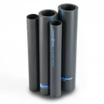 مواسير HDPE  نيبروبلاست PE 100 ضغط 6 بار قطر خارجي 560 مم سمك 20.3 مم لون اسود