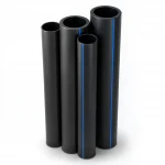 مواسير HDPE  نيبروبلاست PE 100 ضغط 6 بار قطر خارجي 630 مم سمك 22.9 مم لون اسود