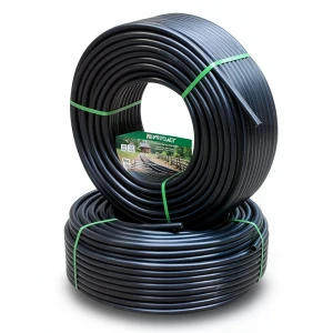 أنابيب HDPE PE 100 ضغط 16 بار قطر خارجي 25 مم سمك 2.3 مم لون أسود | نيبروبلاست