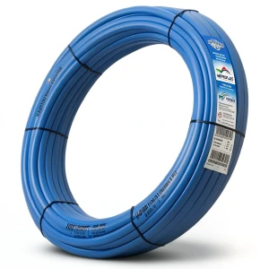 أنابيب HDPE PE 100 ضغط 16 بار قطر 25 مم سمك 2.3 مم لون أزرق | نيبروبلاست