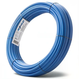 أنابيب HDPE نيبروبلاست PE 100 ضغط 16 بار قطر 32 مم سمك 2.9 مم أزرق | نيبروبلاست