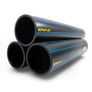 Neproplast HDPE Pipes PE 100 Pressure 16 Bar Outside Diameter 140 mm Thickness 12.7 mm Black | NEPROPLAST