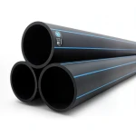 Neproplast HDPE Pipes PE 100 Pressure 16 Bar Outside Diameter 140 mm Thickness 12.7 mm Black | NEPROPLAST