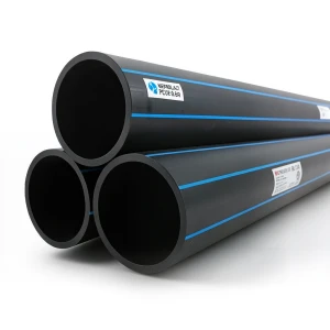 مواسير HDPE PE 100 ضغط 16 بار قطر خارجي 180 مم سمك 16.4 مم لون أسود | نيبروبلاست