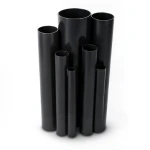 مواسير UPVC مقاس 2 إنش سمك 2.87 مم ضغط 13.8 بار لون اسود