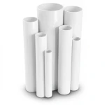 مواسير UPVC ضغط اسمي 17.2 بار مقاس 2 إنش سمك 3.56 مم لون أبيض