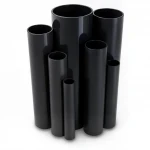 UPVC Pipes  Modern Technology Nominal Pressure 15 Bar Outside Diameter 60.5 mm Thickness 4.5 mm Black Colour