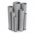 UPVC Pipes Modern Technology Nominal Pressure 12 Bar Outside Diameter 48.1 mm Thickness 2.5 mm Gray Colour
