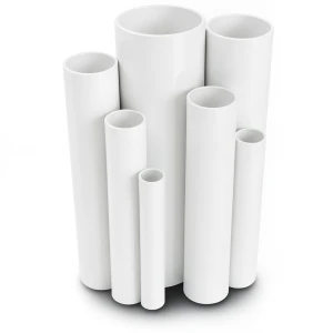 UPVC Pipes 21.7 Bar Pressure 2 Inch Size 4.47 mm Thickness White