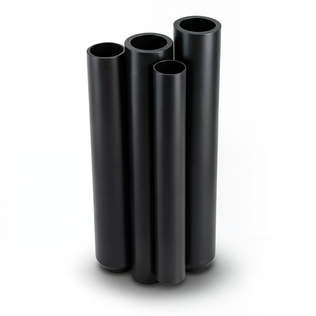Al-Rajhi HDPE Pipes PE 100 Pressure 10 Bar Outer Diameter 400 mm Thickness 23.7 mm Black