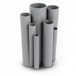 UPVC Pipes Modern Technology Nominal Pressure 12 Bar Outside Diameter 48.1 mm Thickness 2.5 mm Gray Colour