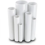 مواسير UPVC مقاس 3 إنش سمك 2.16 مم ضغط 6.9 بار لون أبيض