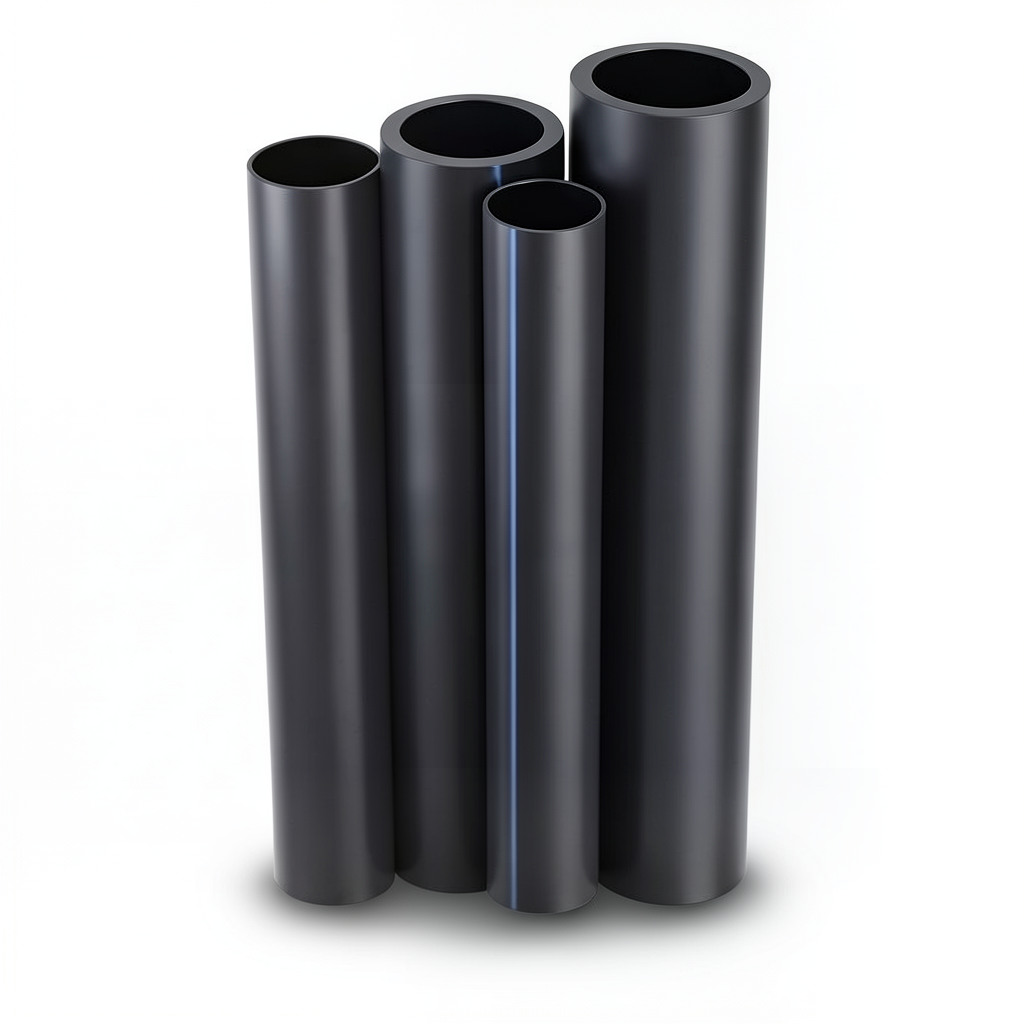 HDPE Pipes PE 100 Pressure 10 Bar 900 mm Diameter 53.3 mm Thickness Black