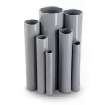 مواسير UPVC ضغط 6.9 بار مقاس 3 إنش سمك 2.16 مم لون رمادي