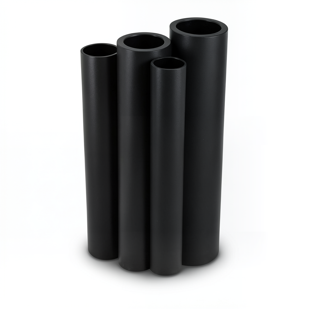 HDPE Pipes PE 100 Pressure 10 Bar Outside Diameter 1000 mm Thickness 59.3 mm Black