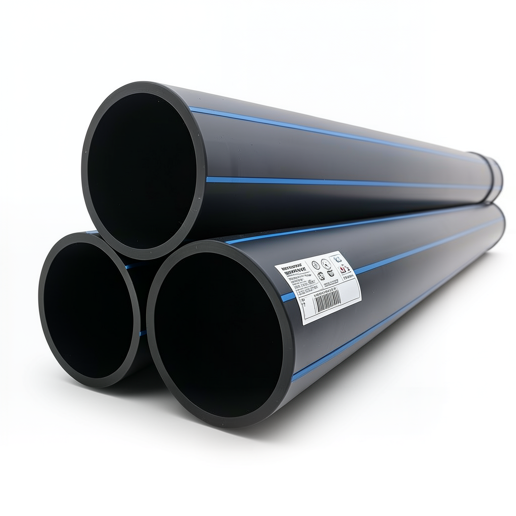 مواسير HDPE PE 100 ضغط 16 بار قطر 355 مم سمك 32.2 مم لون أسود | نيبروبلاست