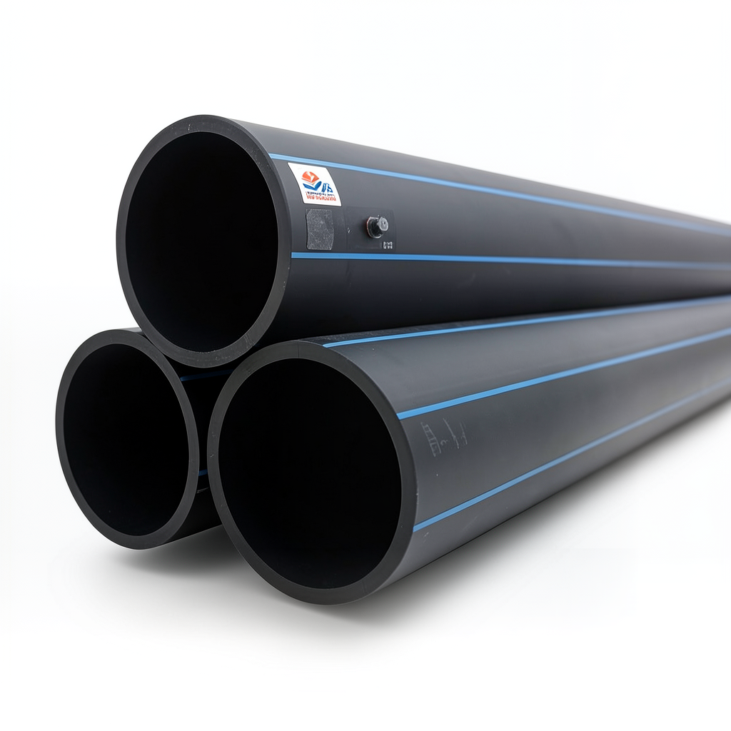مواسير HDPE PE 100 ضغط 16 بار قطر خارجي 400 مم سمك 36.3 مم لون أسود | نيبروبلاست