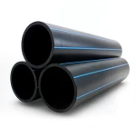 مواسير HDPE PE 100 ضغط 16 بار قطر 355 مم سمك 32.2 مم لون أسود | نيبروبلاست